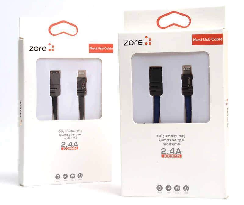 Zore Mest Lightning Usb Kablo 1M