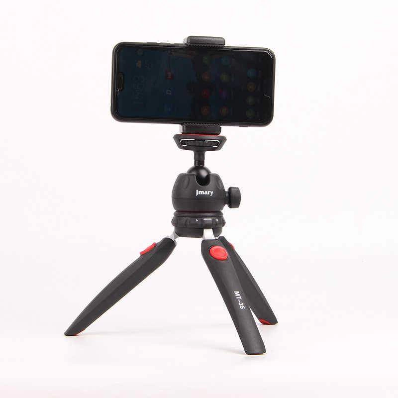 Jmary MT-35 Tripod 360 Derece Oynar Başlıklı Çok Yönlü Kısa Telefon Sabitleyici