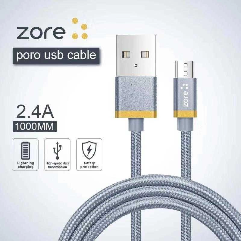 Zore Poro Micro Usb Kablo 1M