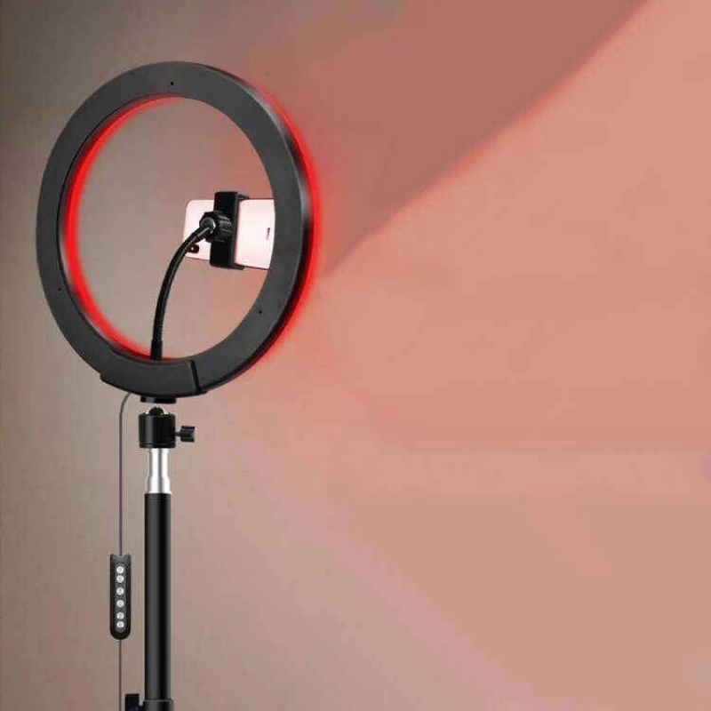 More TR Zore RGB-26 Işıklı Tripod Telefon Tutucu Ring Light