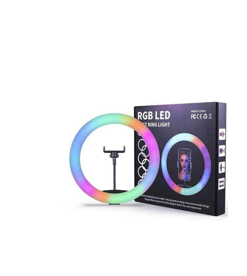 More TR Zore RGB MJ-33 Işıklı Telefon Tutucu Ring Light