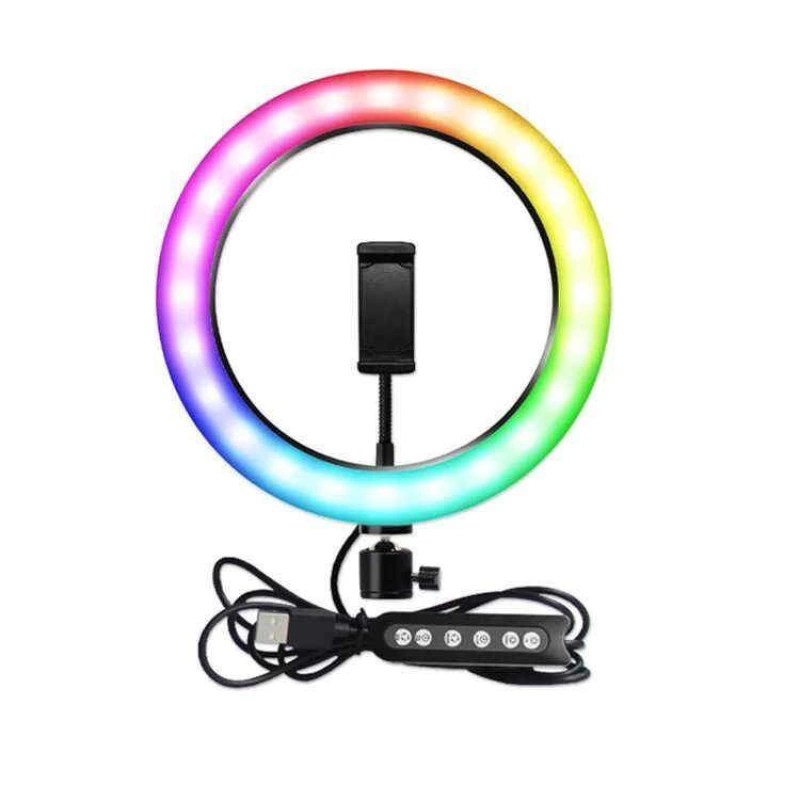 More TR Zore RGB MJ-33 Işıklı Telefon Tutucu Ring Light