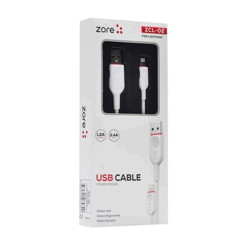 More TR Zore ZCL-02 Lightning Usb Kablo