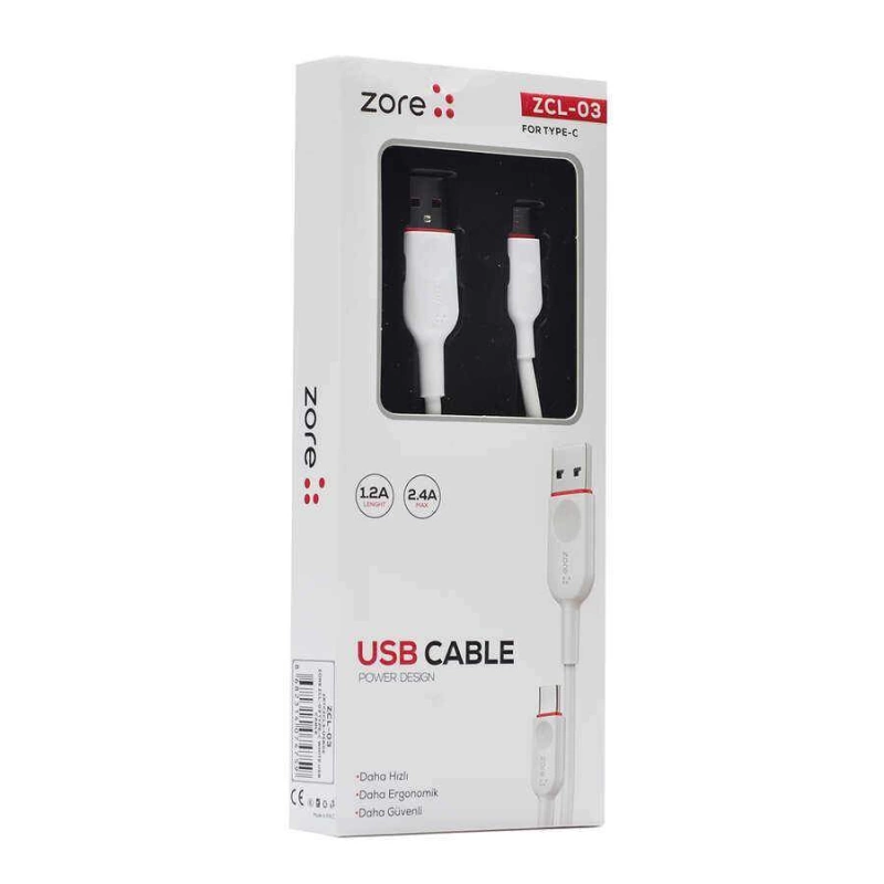 More TR Zore ZCL-03 Type-C Usb Kablo