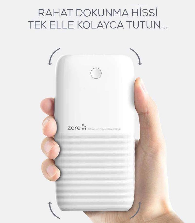 Zore ZR-1009 10000 Mah Powerbank