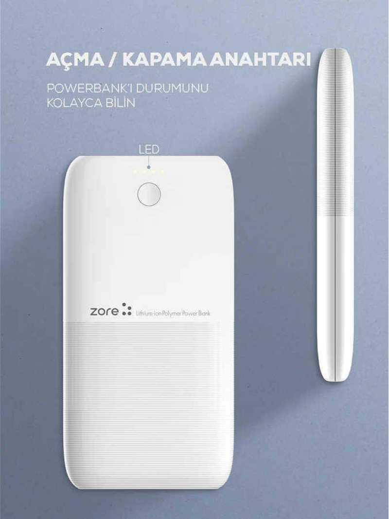 Zore ZR-1009 10000 Mah Powerbank