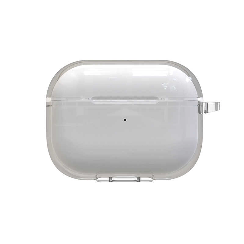 More TR Apple Airpods Pro 2 Kılıf Şeffaf Kristal Silikon Zore Airbag 14 Kılıf