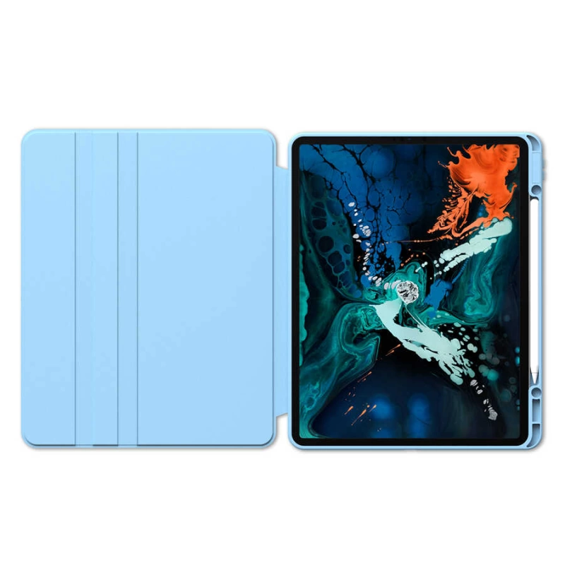 More TR Apple iPad Pro 11 2022 M2 Kılıf Zore Nayn Dönebilen Standlı Kılıf