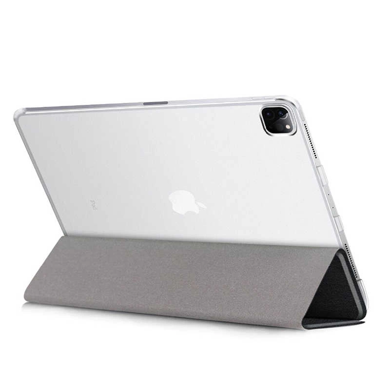 More TR Apple iPad Pro 12.9 2022 M2 Zore Smart Cover Standlı 1-1 Kılıf