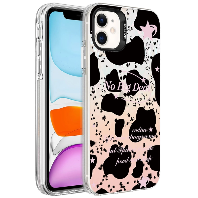 More TR Apple iPhone 11 Kılıf Mermer Desenli Zore Marbello Kapak