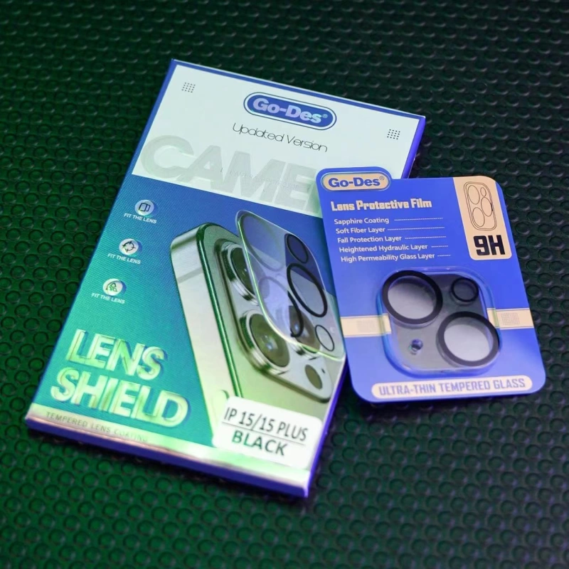 More TR Apple iPhone 15 Go Des Lens Shield CL-14 Kamera Lens Koruyucu