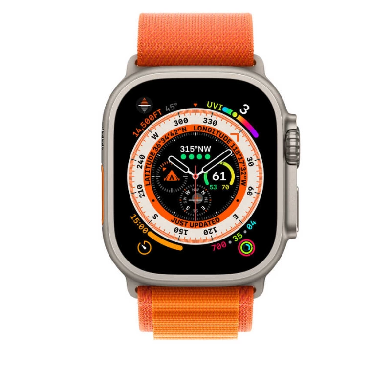 More TR Apple Watch 38mm Kordon Wiwu WU-01 Hasır Örgü Strap Kayış