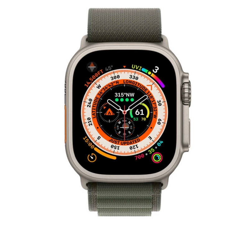 More TR Apple Watch 38mm Kordon Wiwu WU-01 Hasır Örgü Strap Kayış