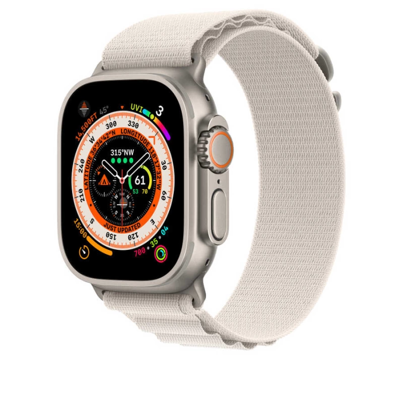 More TR Apple Watch 40mm Kordon Wiwu WU-01 Hasır Örgü Strap Kayış