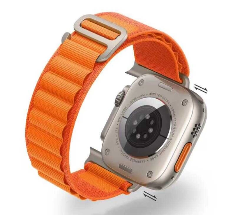 More TR Apple Watch 40mm Zore KRD-74 Hasır Kordon