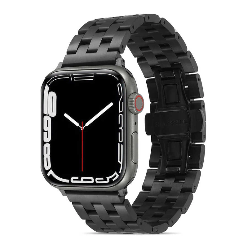 More TR Apple Watch Ultra 49mm Kordon KRD-20 Metal Strap Kayış