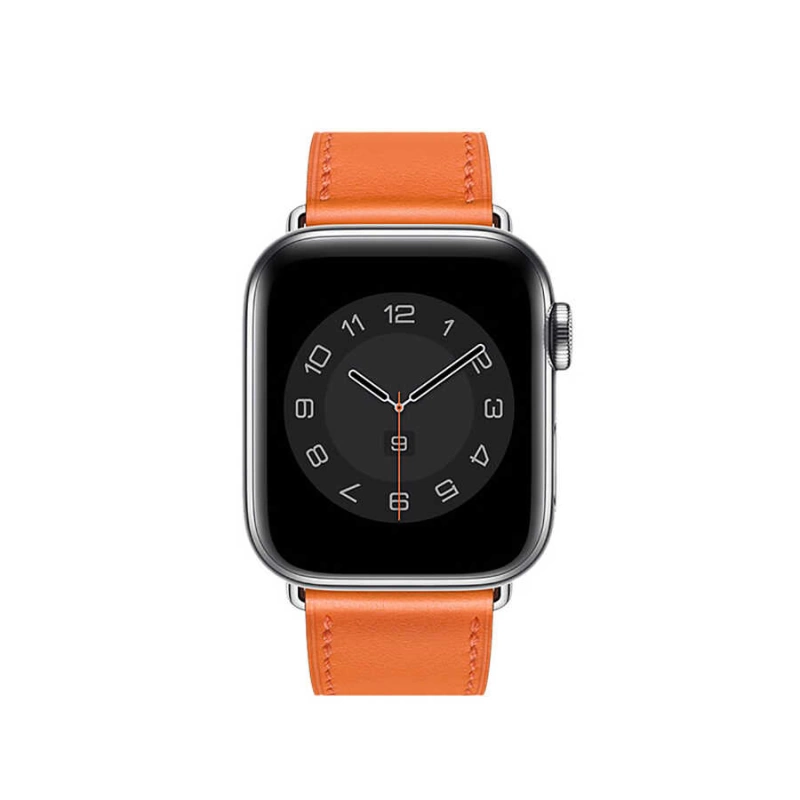 More TR Apple Watch Ultra 49mm Kordon Wiwu Attleage Watchband Hakiki Deri Strap Kayış