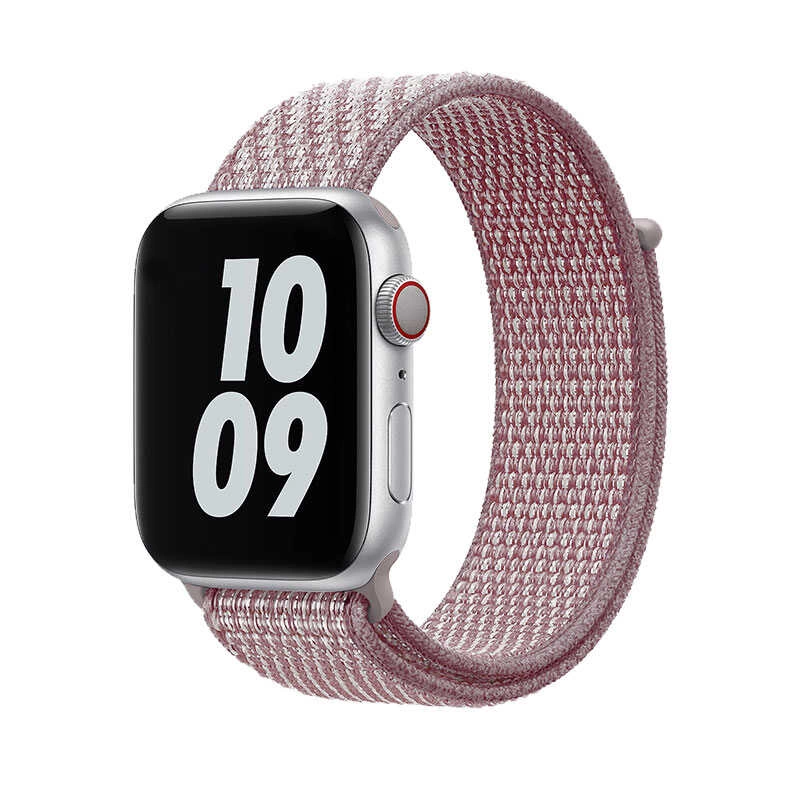 More TR Apple Watch Ultra 49mm Kordon Wiwu Sport Loop Hasır Strap Kayış