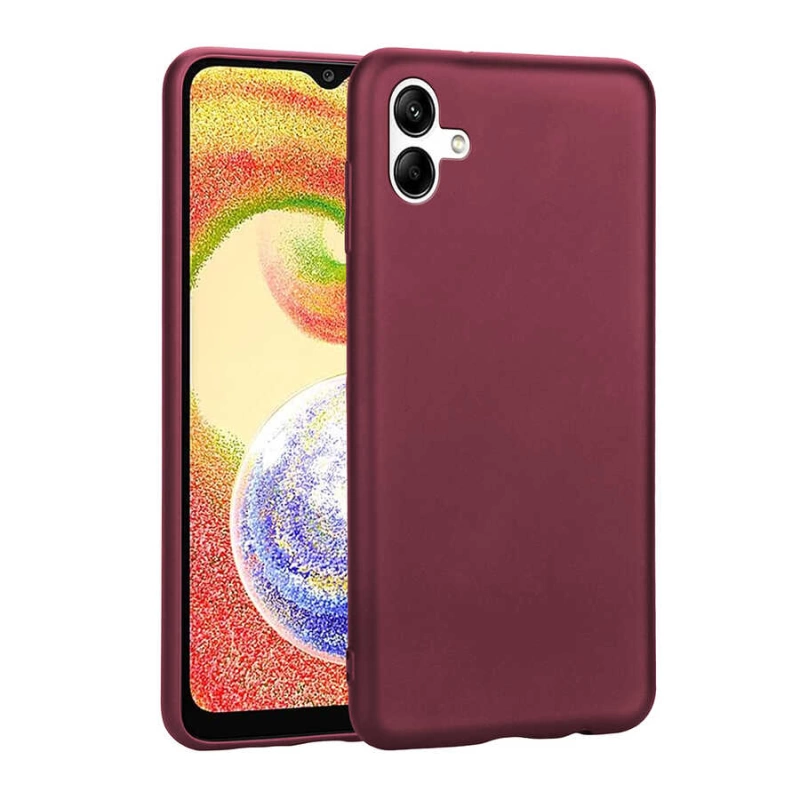 More TR Galaxy A04 Kılıf Zore Premier Silikon Kapak