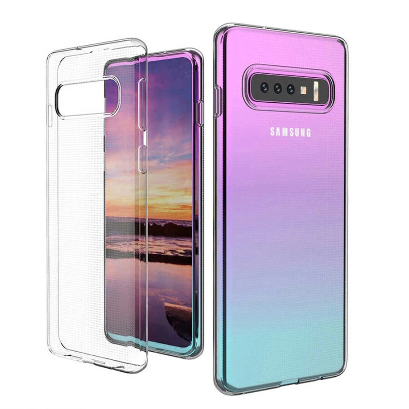 More TR Galaxy S10 Plus Kılıf Zore Kamera Korumalı Süper Silikon Kapak