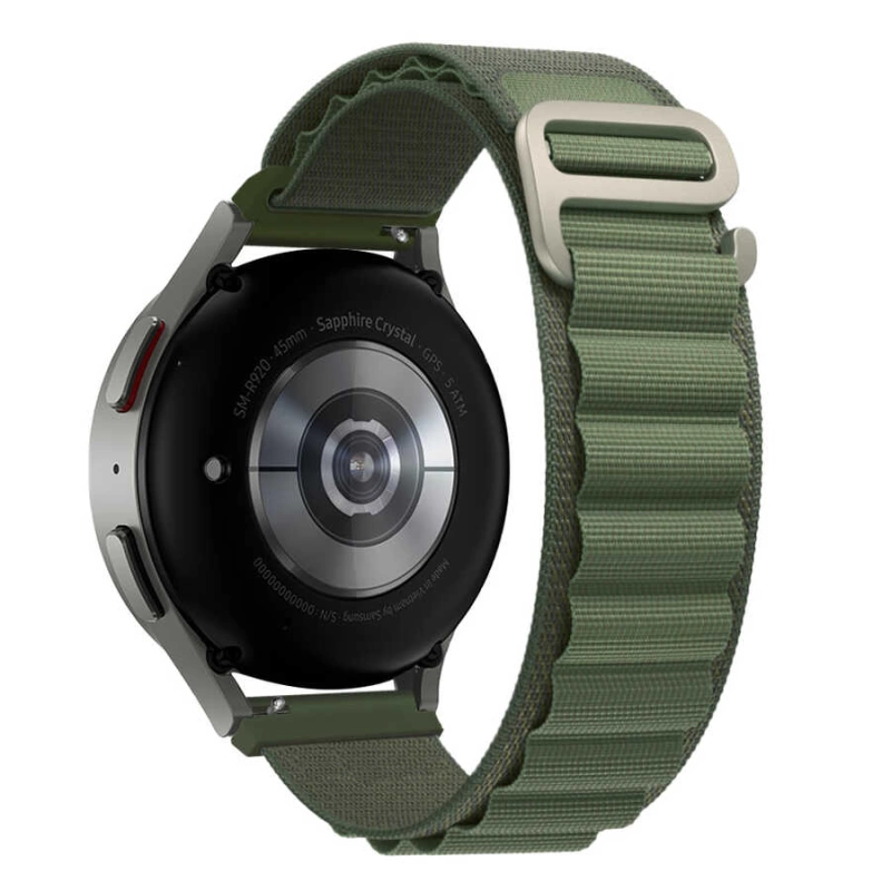 More TR Gear S3 (22mm) Zore KRD-74 22mm Hasır Kordon