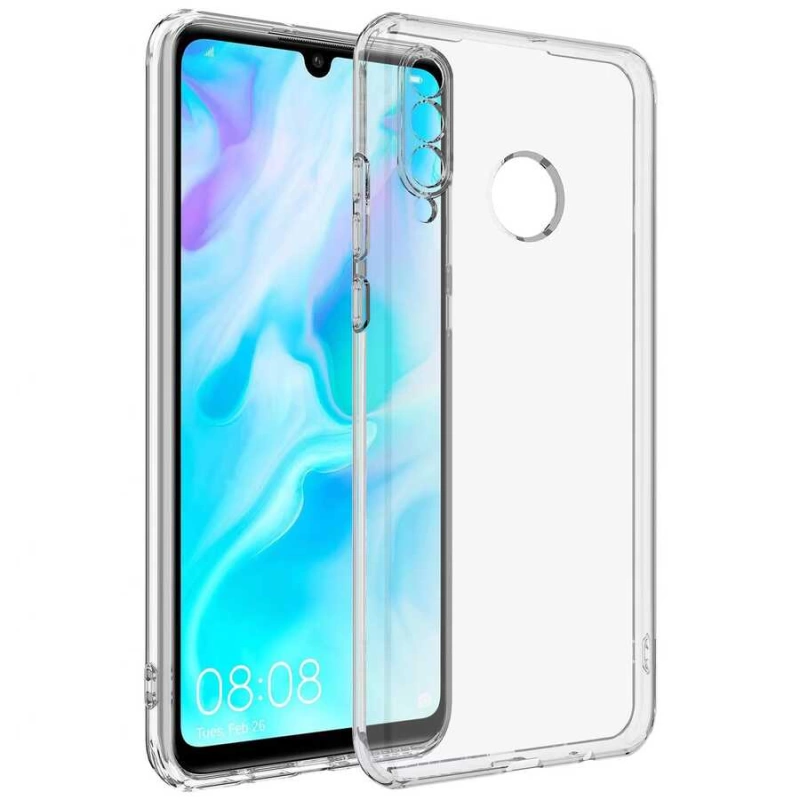 More TR Huawei P30 Lite Kılıf Zore Kamera Korumalı Süper Silikon Kapak