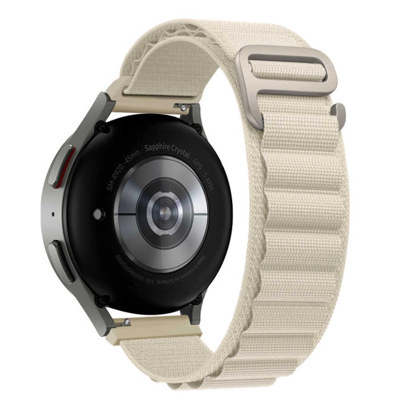 More TR Huawei Watch GT 3 42mm Zore KRD-74 20mm Hasır Kordon