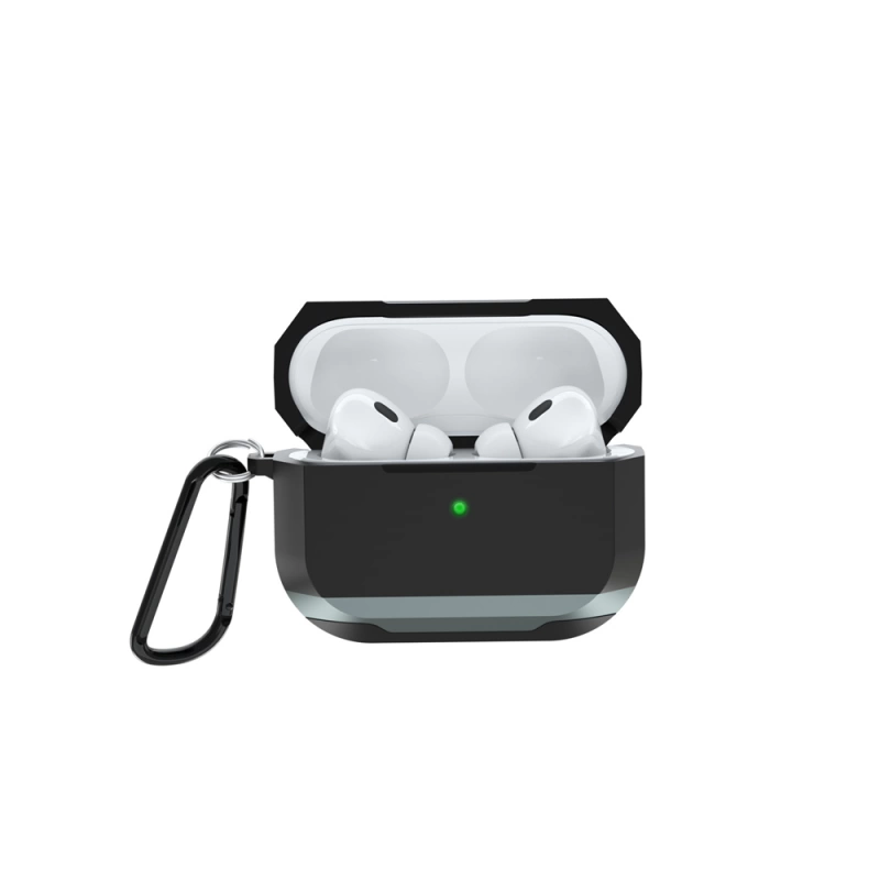 More TR Apple Airpods Pro 2 Kılıf Wiwu JD-102 Defender Anti Shock Koruyucu Kılıf