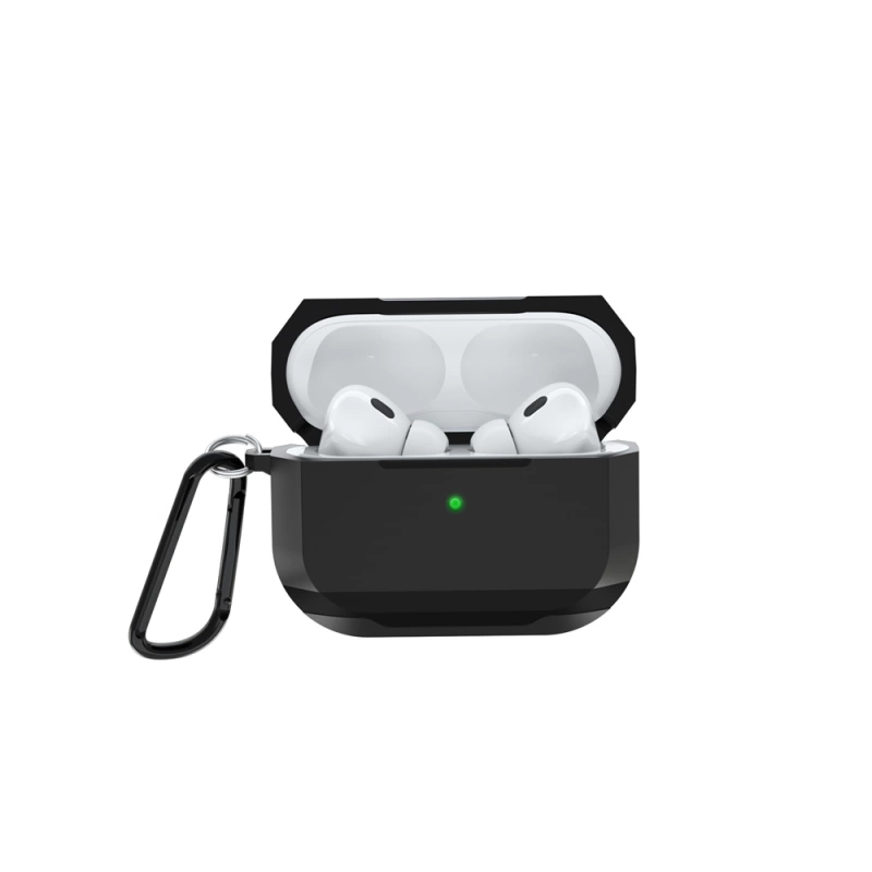 More TR Apple Airpods Pro 2 Kılıf Wiwu JD-102 Defender Anti Shock Koruyucu Kılıf