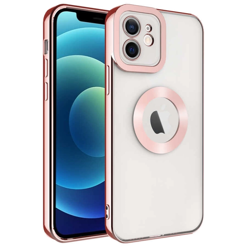 More TR Apple iPhone 11 Kılıf Kamera Korumalı Logo Gösteren Zore Omega Kapak