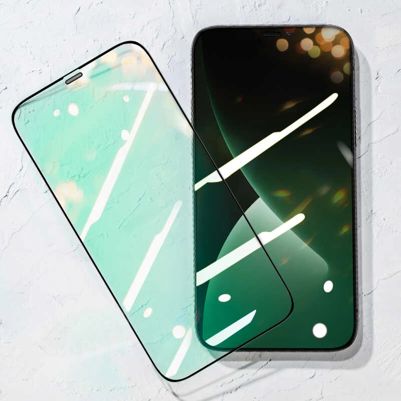 More TR Apple iPhone 12 ​​​​Benks 0.3mm V Pro Dust Proof Green Light Ekran Koruyucu