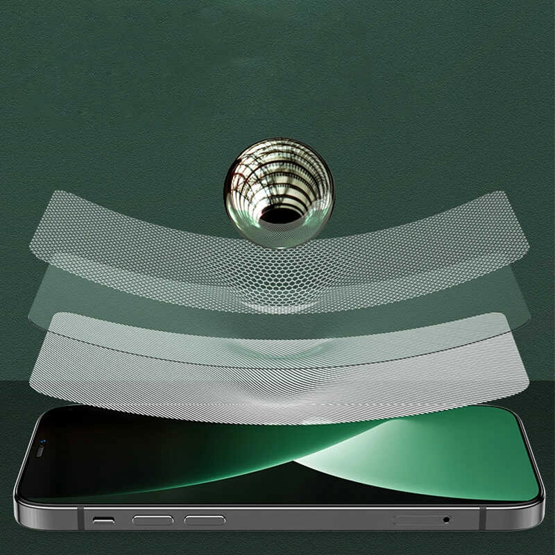 More TR Apple iPhone 12 Pro Max ​​​​Benks 0.3mm V Pro Dust Proof Green Light Ekran Koruyucu