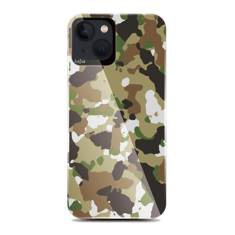 More TR Apple iPhone 13 Kılıf Kajsa Camo Kapak