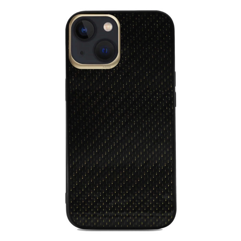 More TR Apple iPhone 13 Kılıf Kajsa Carbon Fiber Collection Arka Kapak