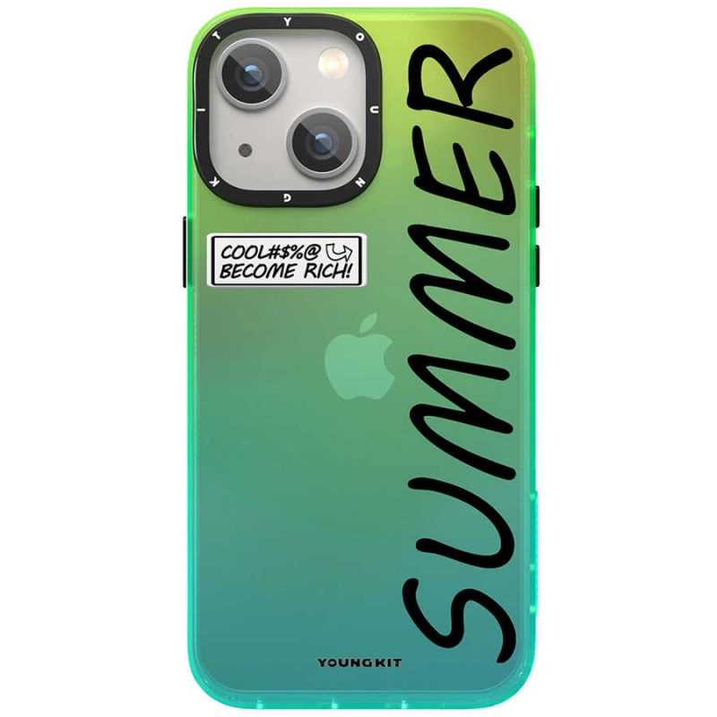 More TR Apple iPhone 13 Kılıf YoungKit Summer Serisi Kapak