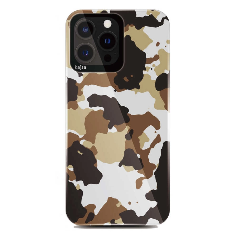 More TR Apple iPhone 13 Pro Kılıf Kajsa Camo Kapak