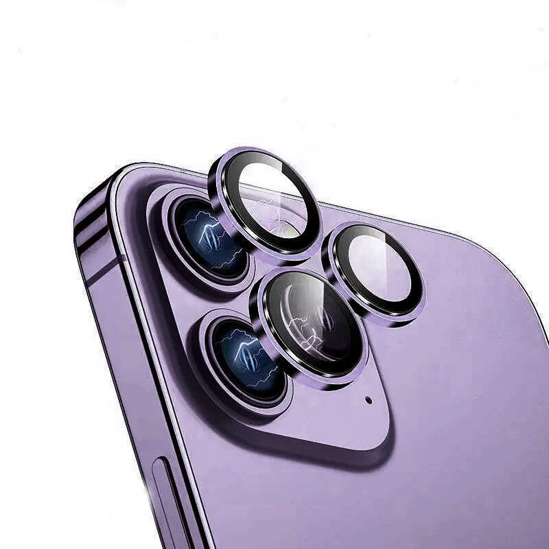 More TR Apple iPhone 14 Pro ​​​Max Wiwu Lens Guard Metal Kamera Lens Koruyucu