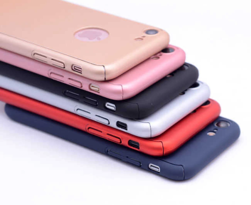 Apple iPhone 5 Kılıf Zore 360 3 Parçalı Rubber Kapak