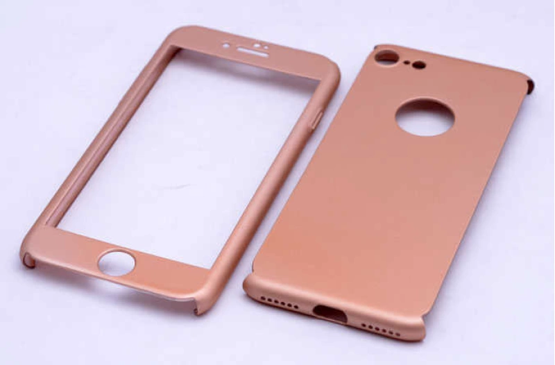 Apple iPhone 6 Kılıf Zore 360 3 Parçalı Rubber Kapak