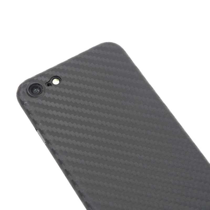 More TR Apple iPhone SE 2022 Kılıf ​​​​​Wiwu Skin Carbon PP Kapak