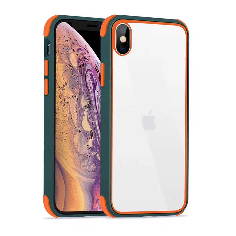 Apple iPhone XS 5.8 Kılıf Zore Tiron Kapak