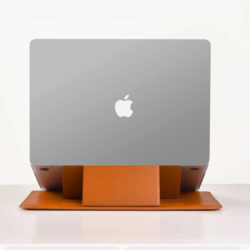 More TR Apple Macbook Pro 14.2 2023 A2779 Wiwu Macbook Skin Pro Portable Stand Kılıf