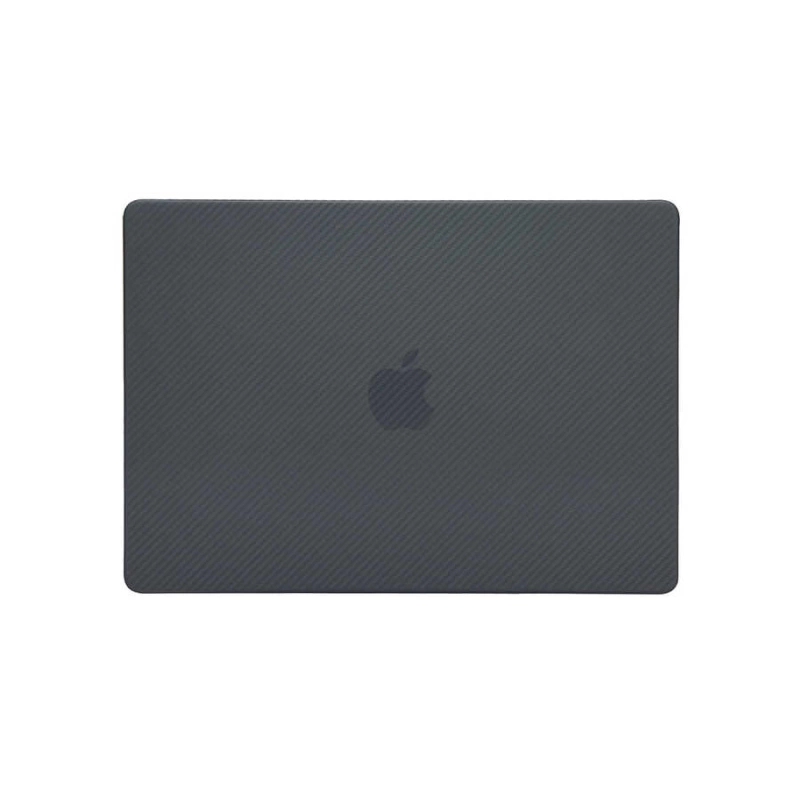 More TR Apple Macbook Pro 14.2 2023 A2779 Zore MSoft Carbon Fiber Tasarımlı Kapak