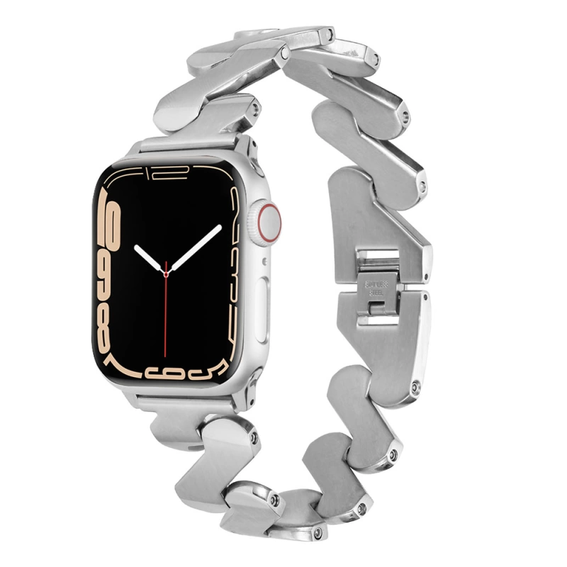 More TR ​​​Apple Watch 38mm Kordon KRD-80 Metal Strap Kayış