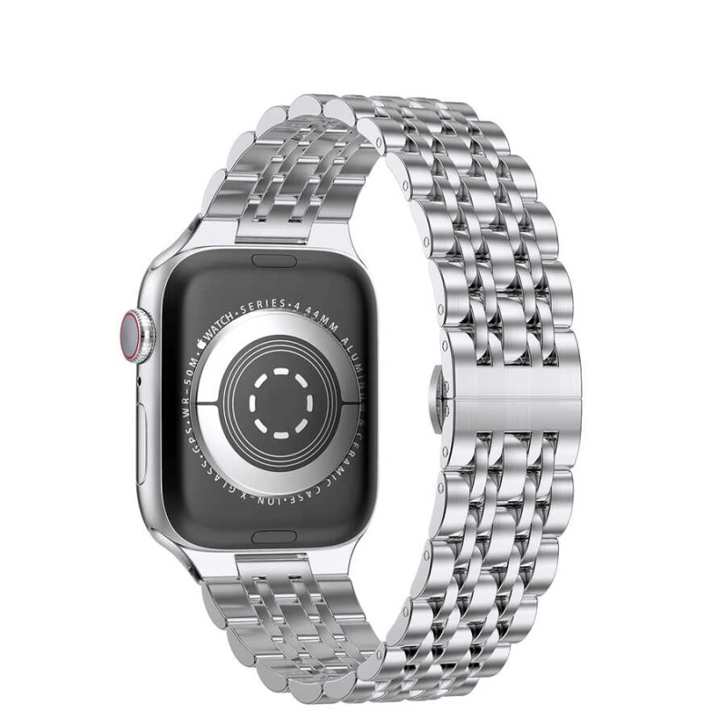 More TR Apple Watch 38mm Wiwu Seven Beads Steel Belt Metal Kordon