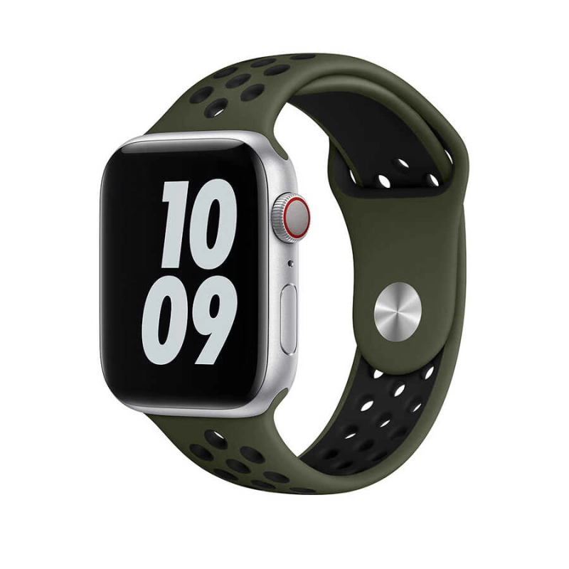 More TR Apple Watch 40mm Wiwu Dual Color Sport Band Silikon Kordon