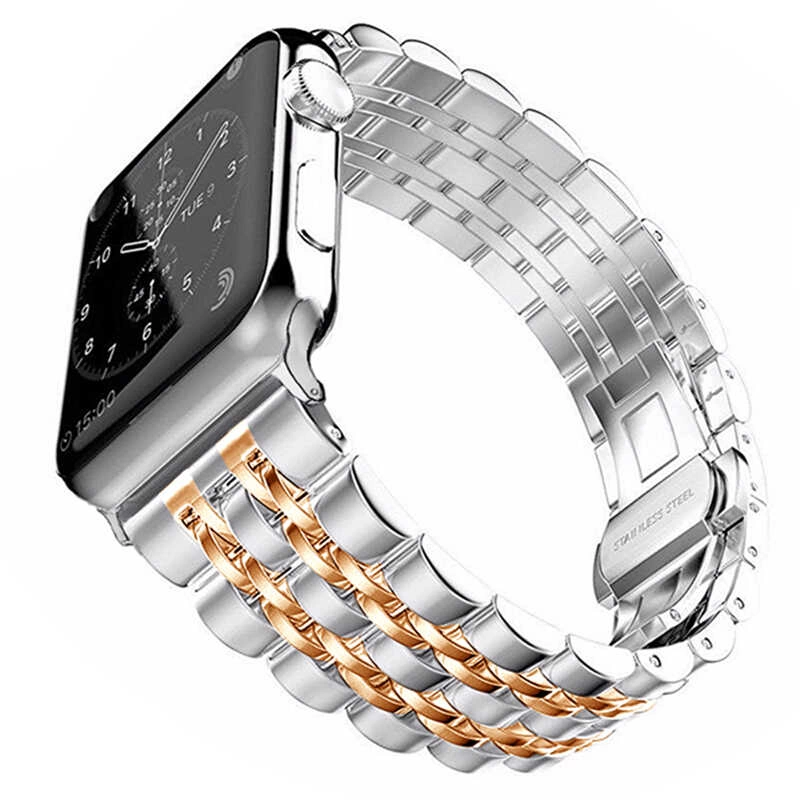 More TR Apple Watch Ultra 49mm Kordon KRD-14 Metal Strap Kayış