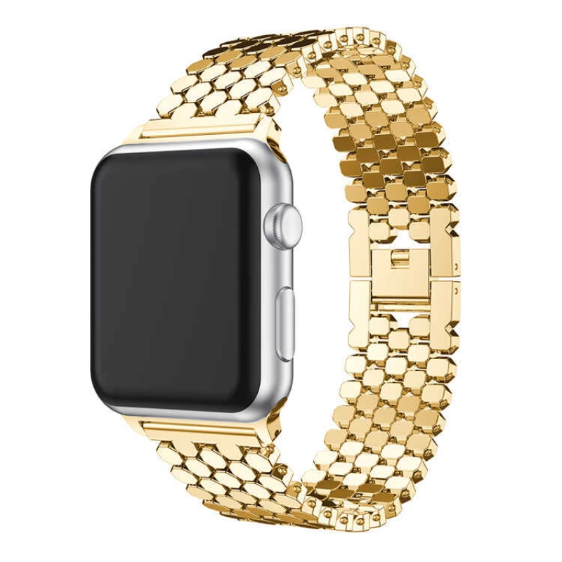 More TR Apple Watch Ultra 49mm Kordon KRD-30 Metal Strap Kayış