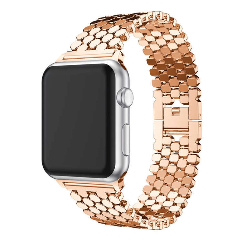 More TR Apple Watch Ultra 49mm Kordon KRD-30 Metal Strap Kayış