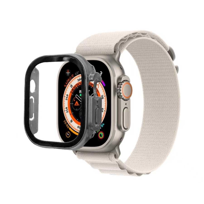 More TR Apple Watch Ultra 49mm Sert PC Kasa Koruyucu Zore Watch Gard 22